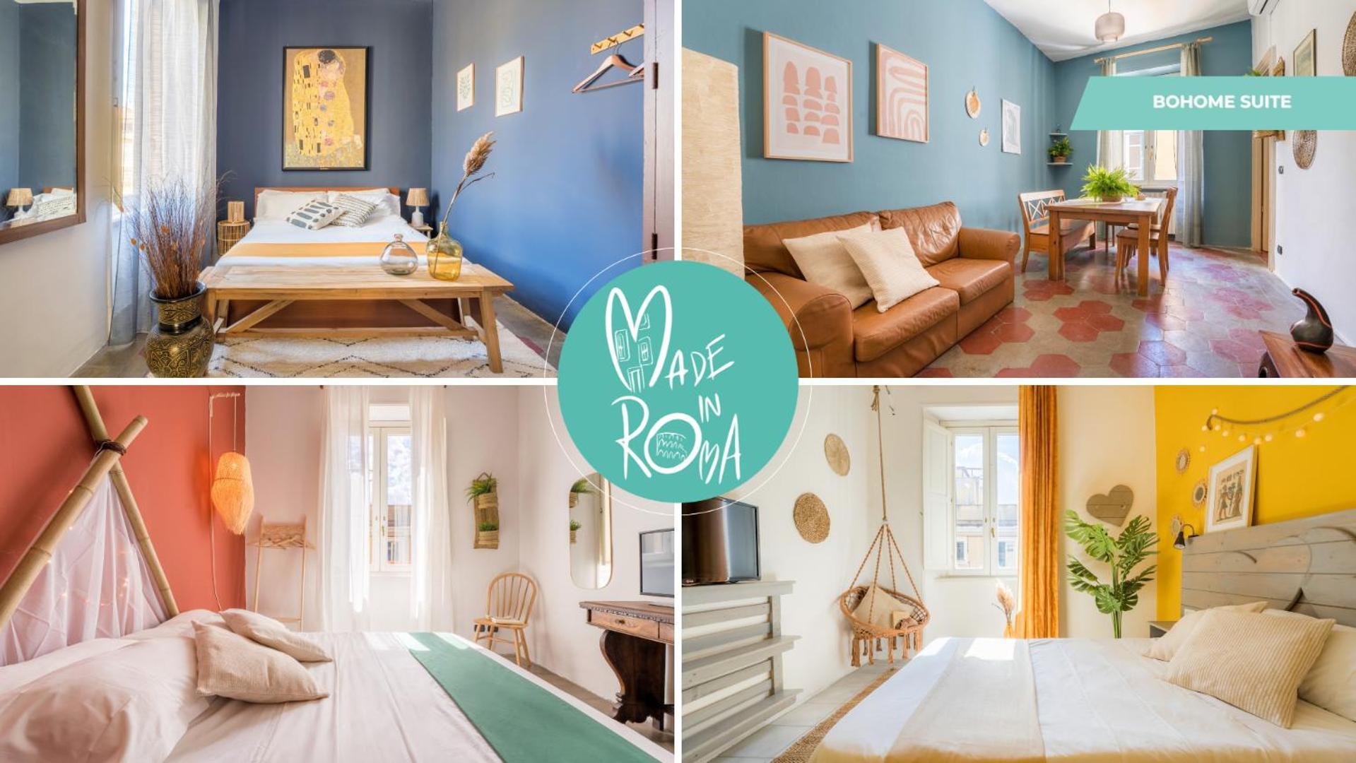 Bohome Suite - Ethnic Apt In The Center Of רומא מראה חיצוני תמונה